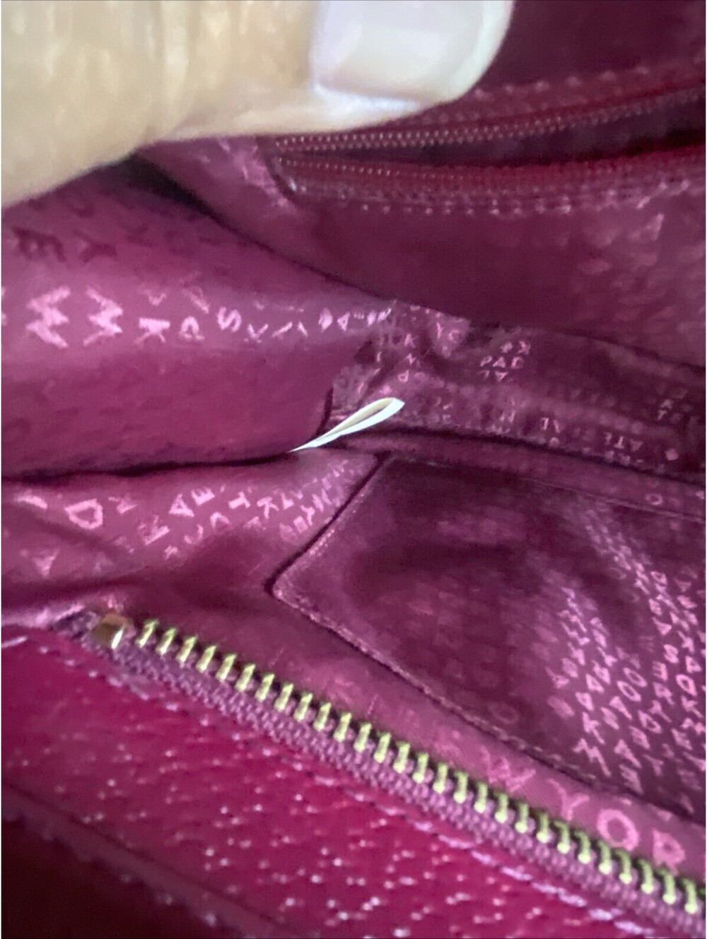 Kate Spade Wellesley Durham Raspberry Bag - Picture 14 of 14